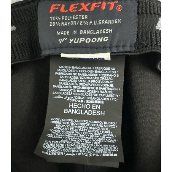 Hurley Men's Baseball M Corp Textures Flexfit Curve Bill Fitted Trucker Hat New - Picture 10 of 11